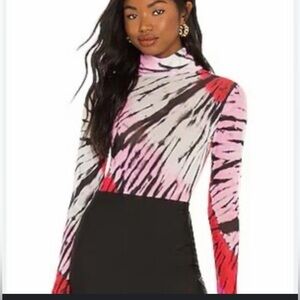 AFRM TIE DYE MESH TOP